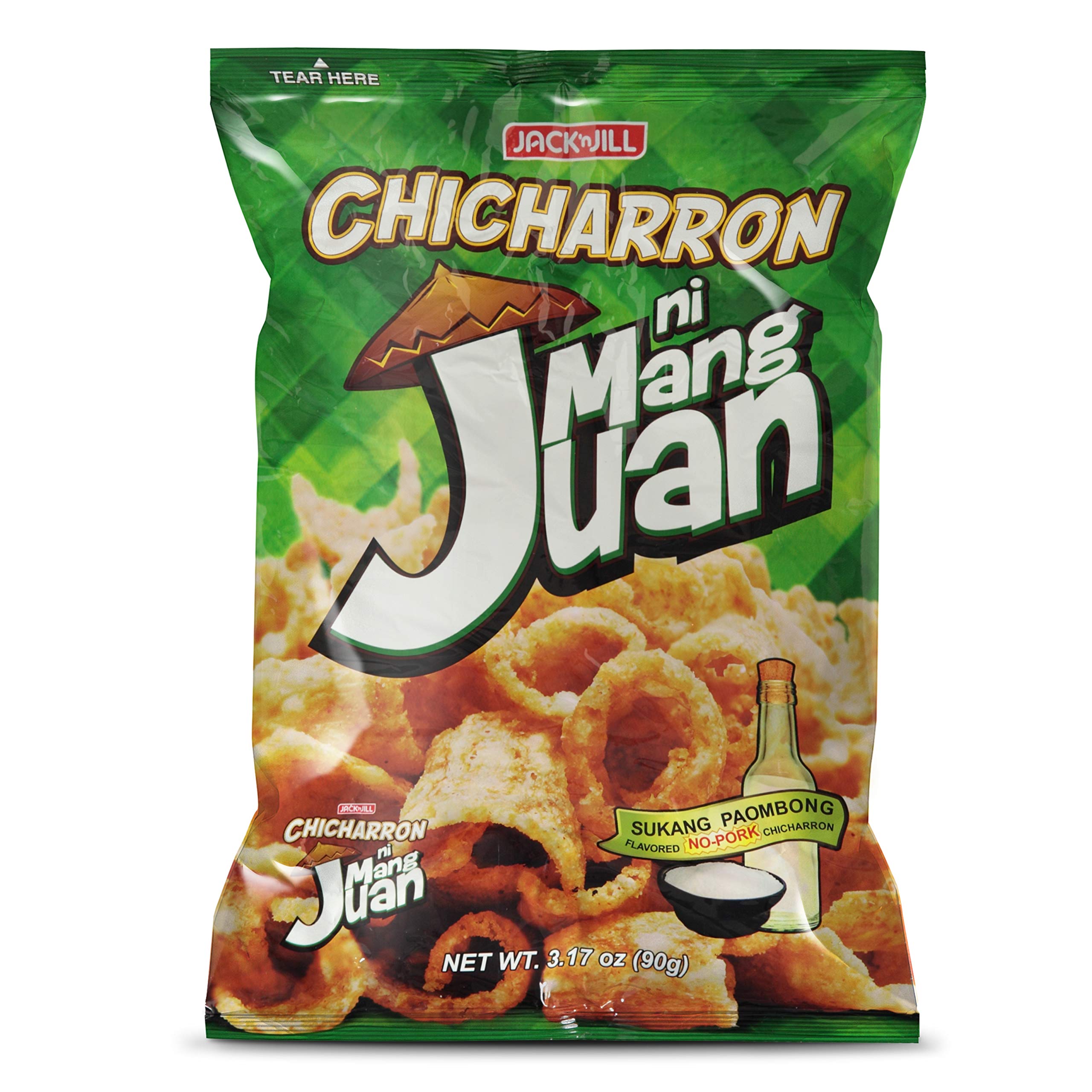 Jack n Jill Mang Juan スナック菓子 26g 2pcs Amazon.com: Jack'n Jill Chicharron Ni Mang Juan 3.17 Oz / Pack of